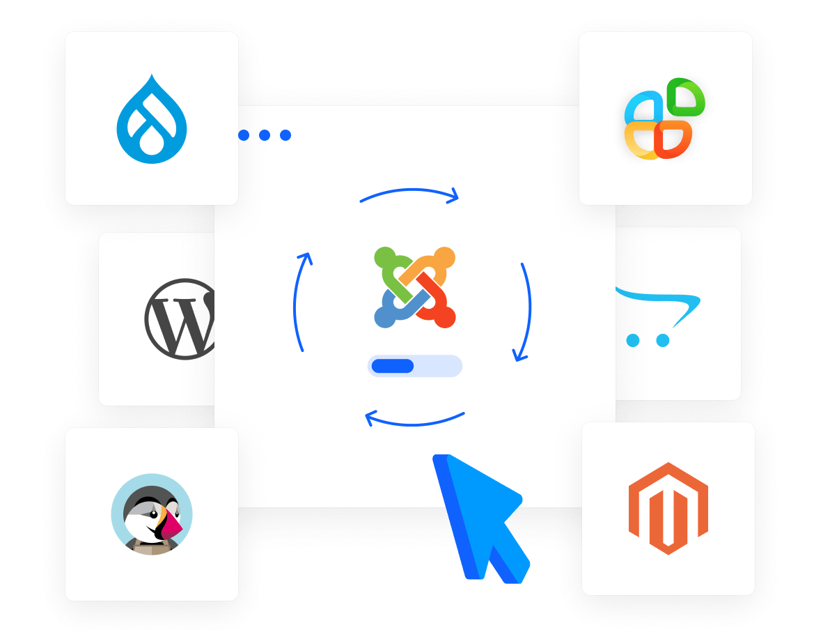 UK Reliable Website Hosting - Launch and manage 400+ apps with single click!